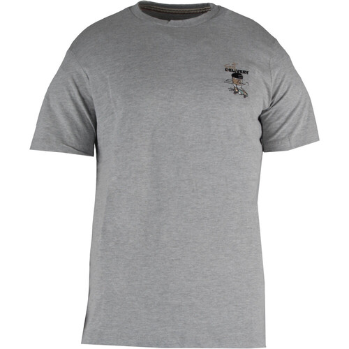 Blend camiseta manga corta hombre SMALL LOGO GRIS