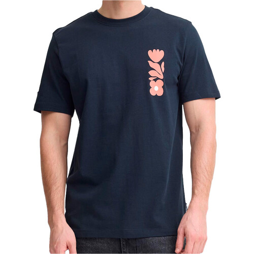 Blend camiseta manga corta hombre SUN FLOWER AZUL