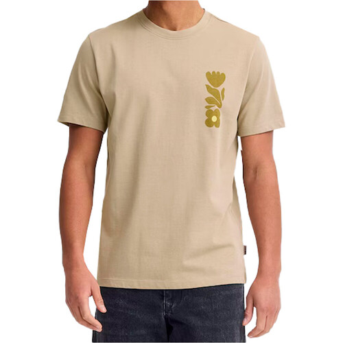 Blend camiseta manga corta hombre SUN FLOWER MARRON