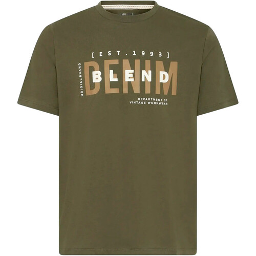 Blend camiseta manga corta hombre TEE BLEND VERDE