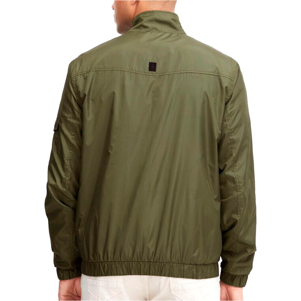 Blend chaquetas hombre JACKET OUTERWEAR VERDE vista trasera