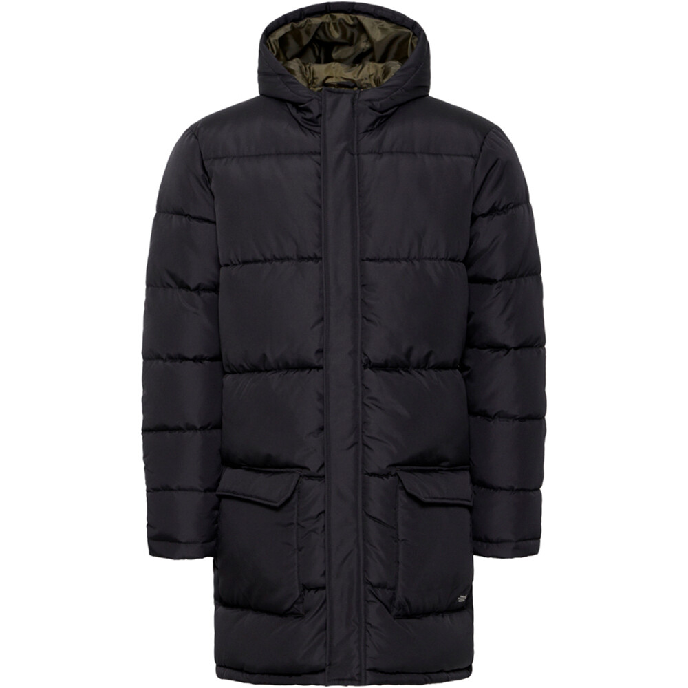 Blend chaquetas hombre LONG NEGRO 05