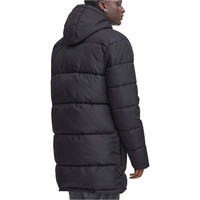 Blend chaquetas hombre LONG NEGRO vista trasera