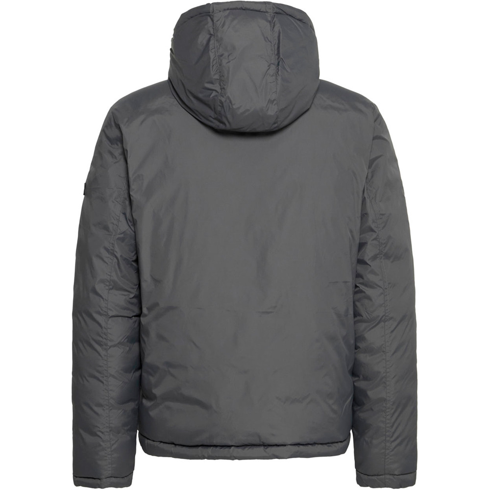 Blend chaquetas hombre REVERSIBLE GRIS vista trasera