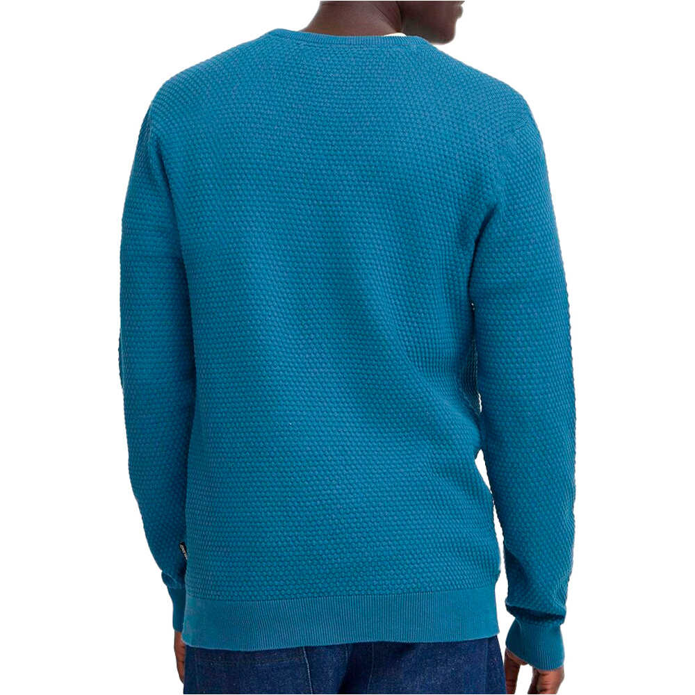 Blend jersey hombre PULLOVER BASIC VERDE vista trasera