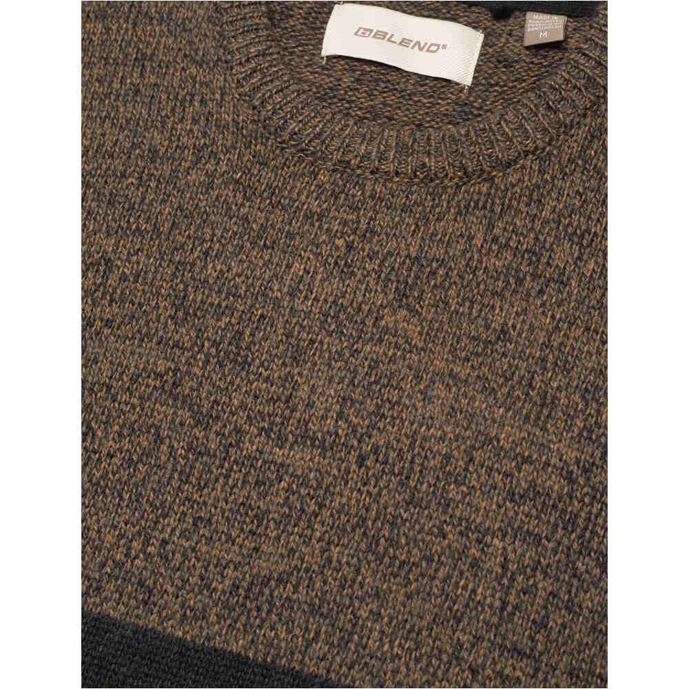 Blend jersey hombre TWO BLOCK NEGRO vista detalle