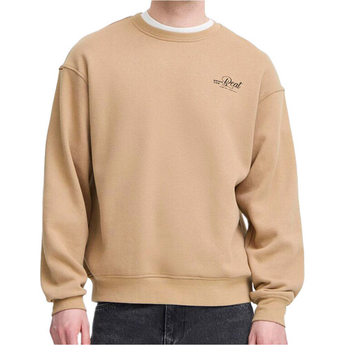 BLEND CREW SWEATSHIRT BACK marron