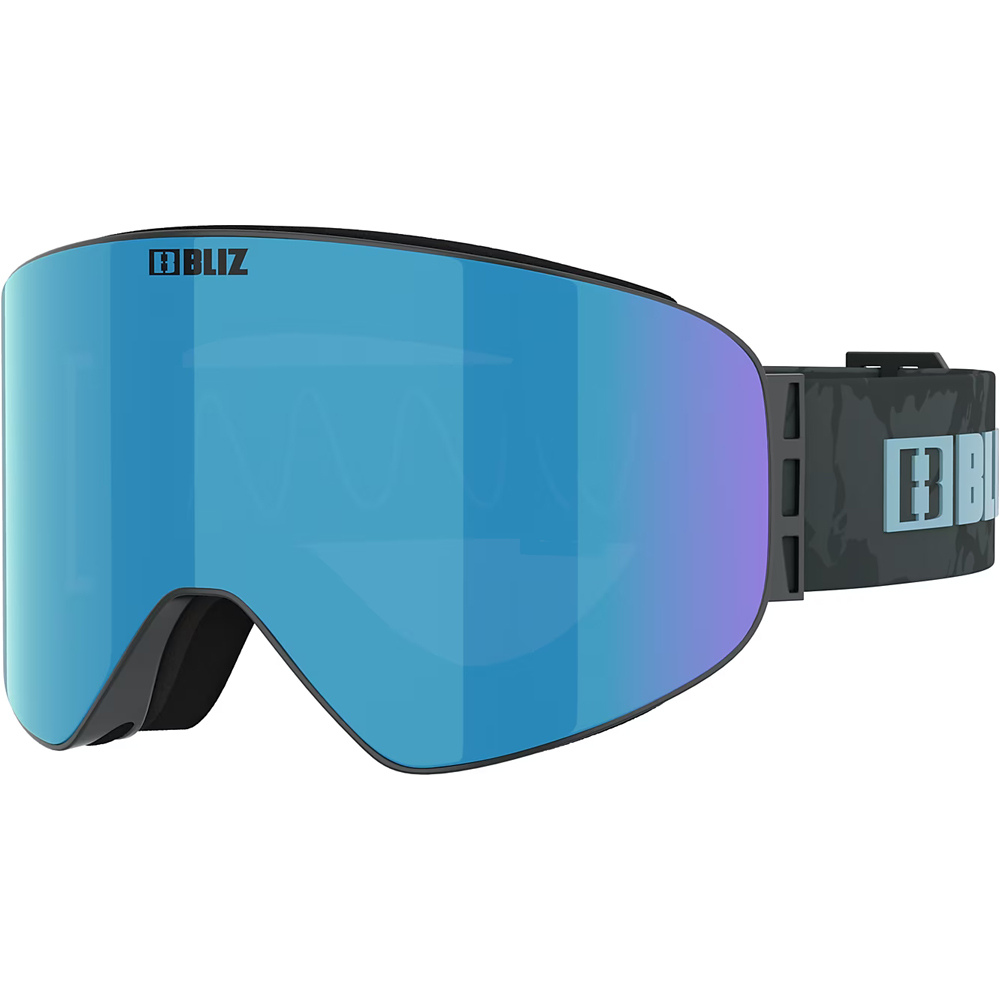 Bliz gafas ventisca FLOW AZUL vista frontal