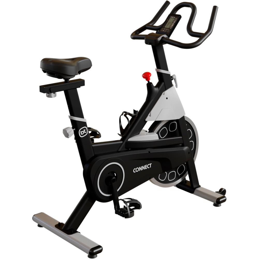 Bodytone bicicleta spinning ACTIVE BIKE 200 CONECT GRIS vista frontal