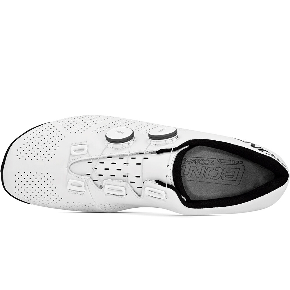 Bont zapatillas ciclismo carretera Riot+ wide BLANCO 05