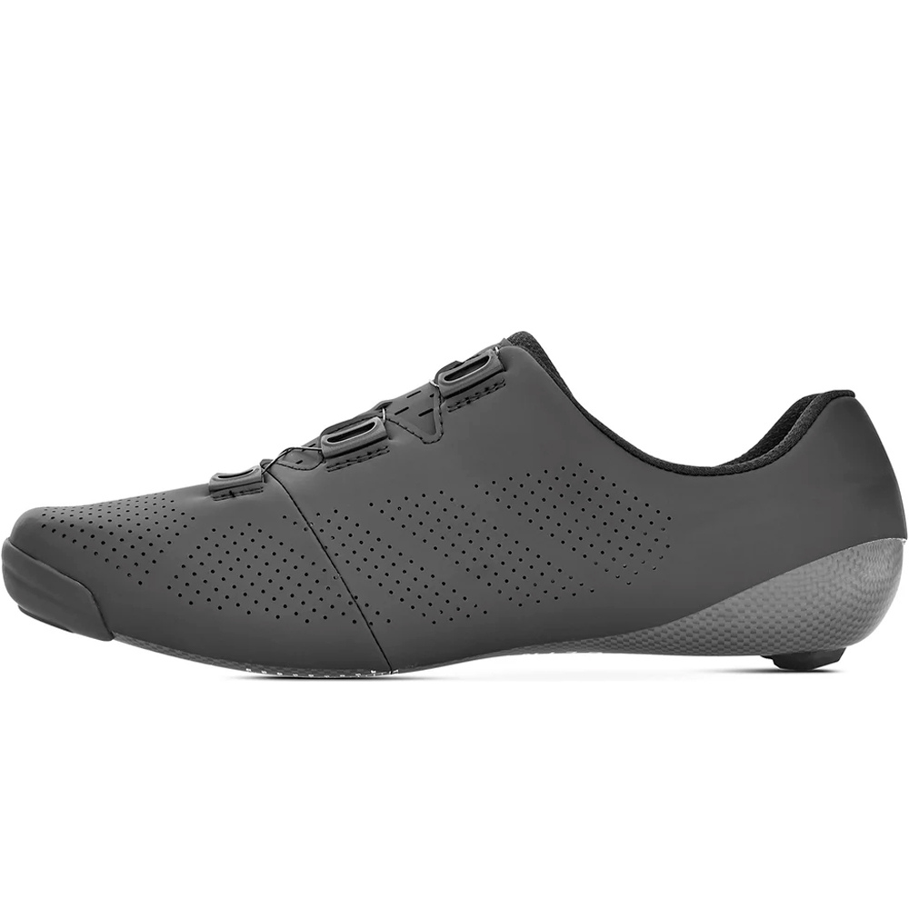 Bont zapatillas ciclismo carretera Riot+ wide NEGRO puntera