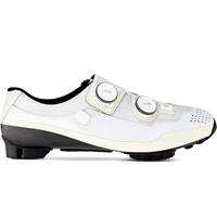 Bont zapatillas mtb Riot G BLANCO lateral exterior