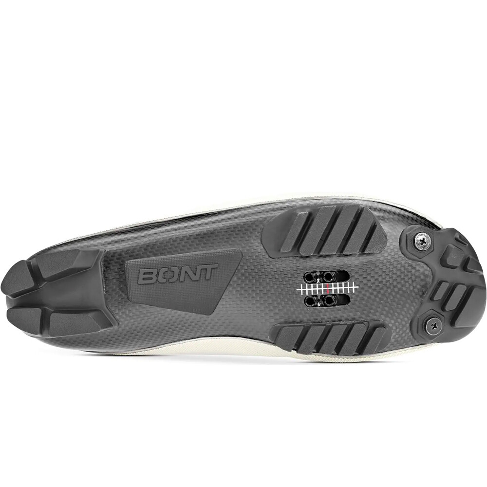 Bont zapatillas mtb Riot G BLANCO vista superior