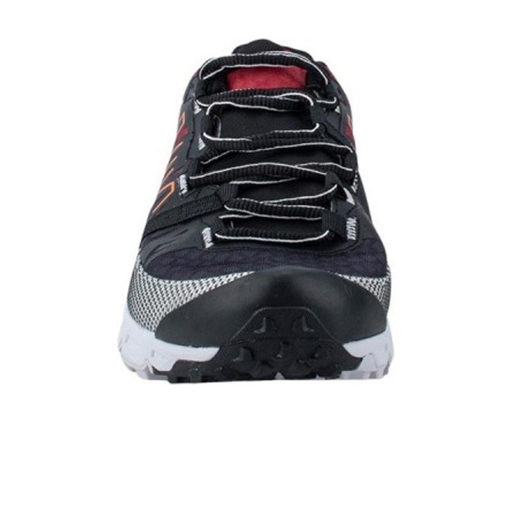 Boreal zapatillas trail hombre GORBEA NEGRO vista trasera