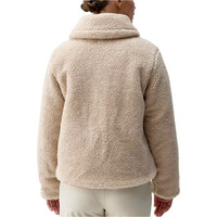 Born Living Yoga chaquetas mujer UMIKO MARRON vista trasera