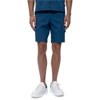 Born Living Yoga pantalón corto fitness hombre GADIR AZUL vista frontal