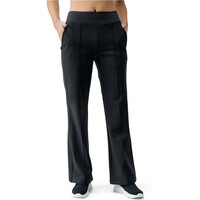 Born Living Yoga Pantalon Largo Yoga LEYA NEGRO vista frontal