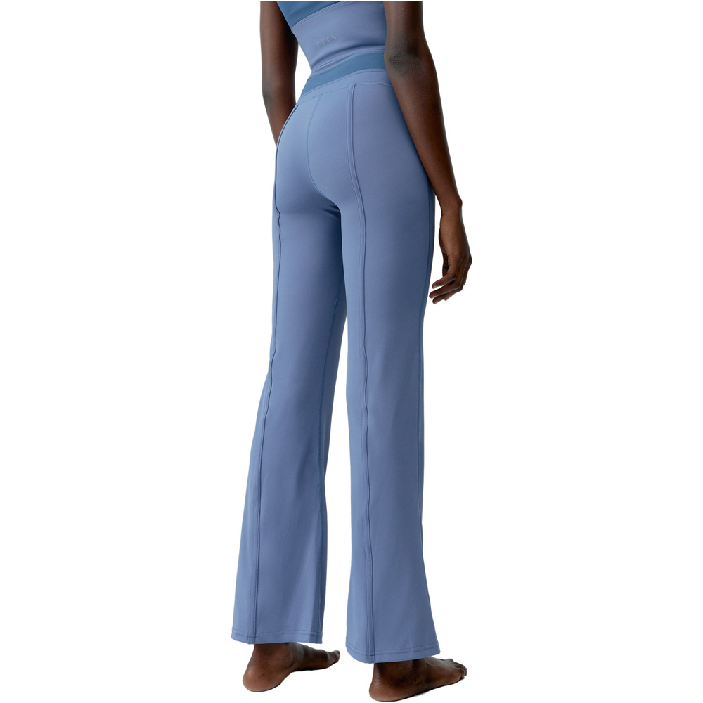Born Living Yoga pantalón mujer MAEVA AZUL vista trasera