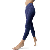 Born Living Yoga pantalones y mallas largas fitness mujer MONOGRAM AZUL vista frontal