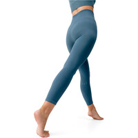 Born Living Yoga pantalones y mallas largas fitness mujer Nina GRIS vista trasera