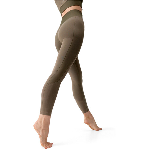 Born Living Yoga pantalones y mallas largas fitness mujer Nube VERDE