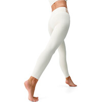 Born Living Yoga pantalones y mallas largas fitness mujer Omkara MARRON vista trasera
