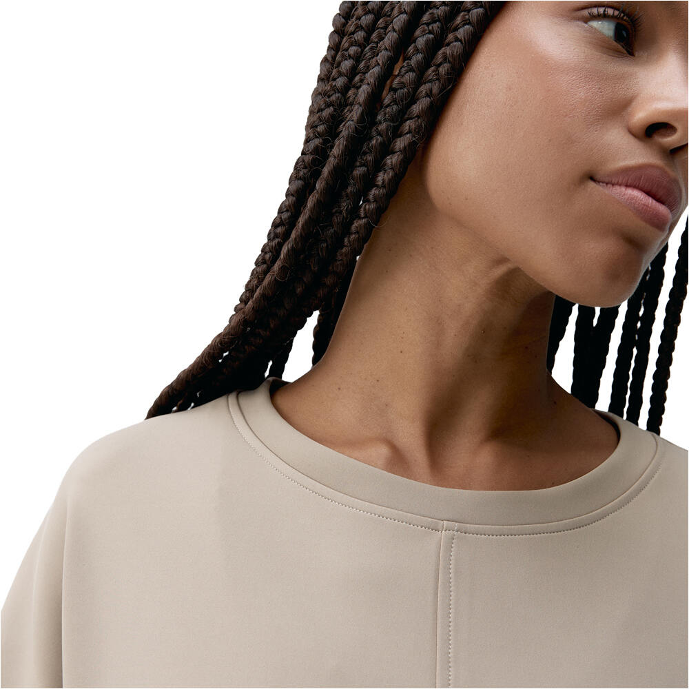 Born Living Yoga sudadera mujer INIYA MARRON vista detalle
