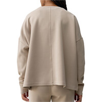 Born Living Yoga sudadera mujer INIYA MARRON vista trasera