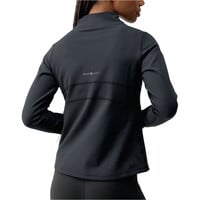 Born Living Yoga sudaderas deportivas mujer LEYA NEGRO vista trasera