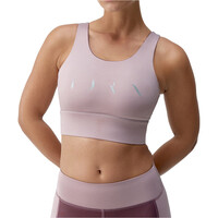 Born Living Yoga Sujetador Yoga MAIKO ROSA vista frontal