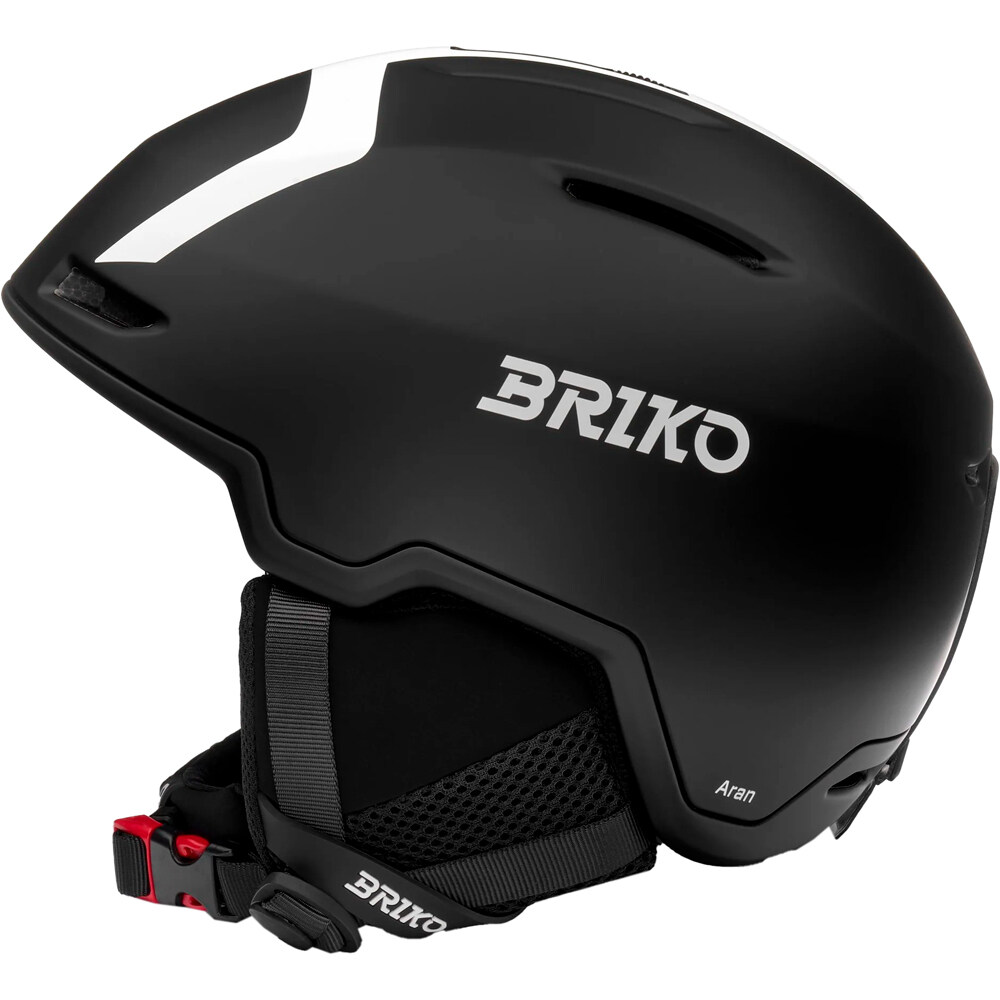 Briko casco esquí ARAN MATT NEGRO 01