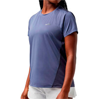 Brooks camiseta entrenamiento manga corta mujer SPRINT FREE 3.0 AZUL vista detalle