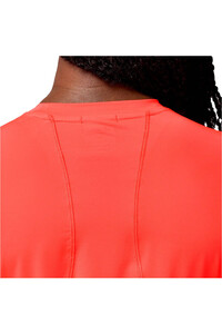Brooks camiseta entrenamiento manga corta mujer SPRINT FREE 3.0 NARANJA 03