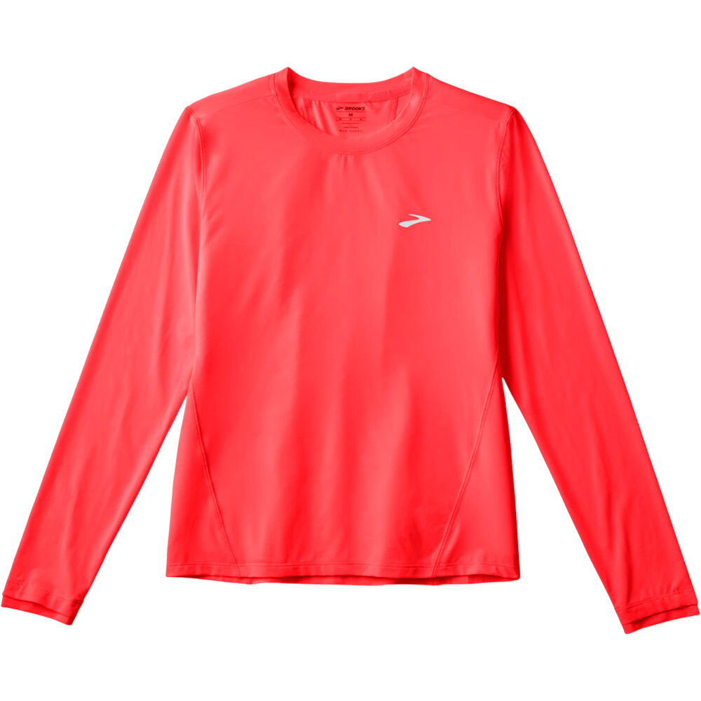 Brooks camiseta entrenamiento manga corta mujer SPRINT FREE 3.0 NARANJA 04