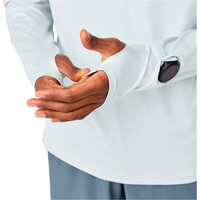 Brooks camiseta técnica manga corta hombre DASH 3.0 BLANCO vista detalle
