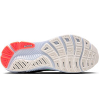 Brooks zapatilla running hombre GHOST 17 BLANCO vista superior