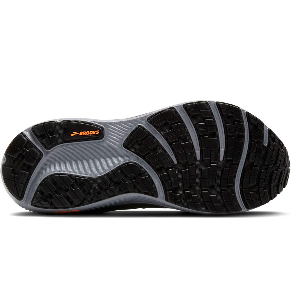 Brooks zapatilla running hombre GHOST 17 GORE-TEX GRIS vista superior