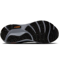 Brooks zapatilla running hombre GHOST 17 GORE-TEX GRIS vista superior