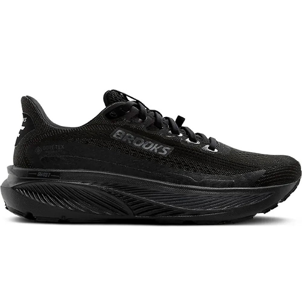 Brooks zapatilla running hombre GHOST 17 GORE-TEX NEGRO lateral exterior