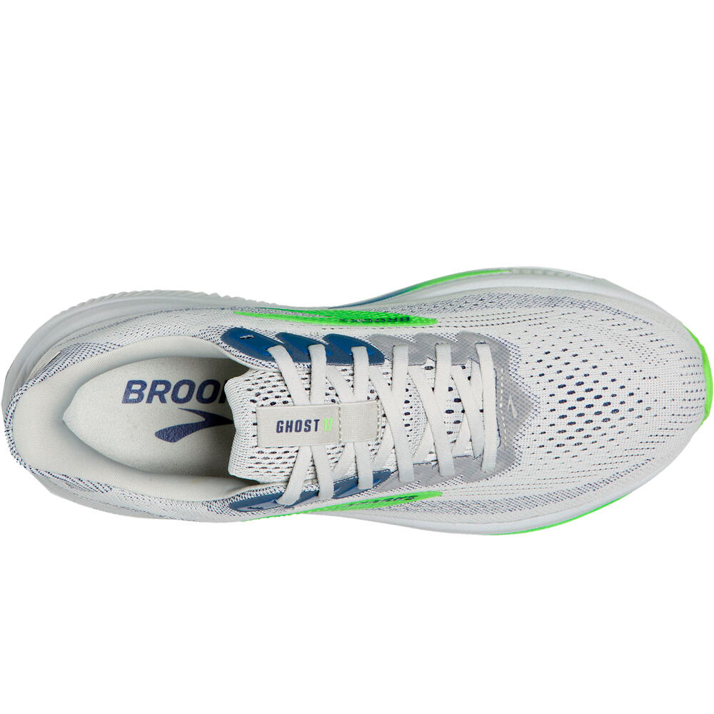 Brooks zapatilla running hombre GHOST 17 GRIS 05
