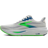 Brooks zapatilla running hombre GHOST 17 GRIS puntera
