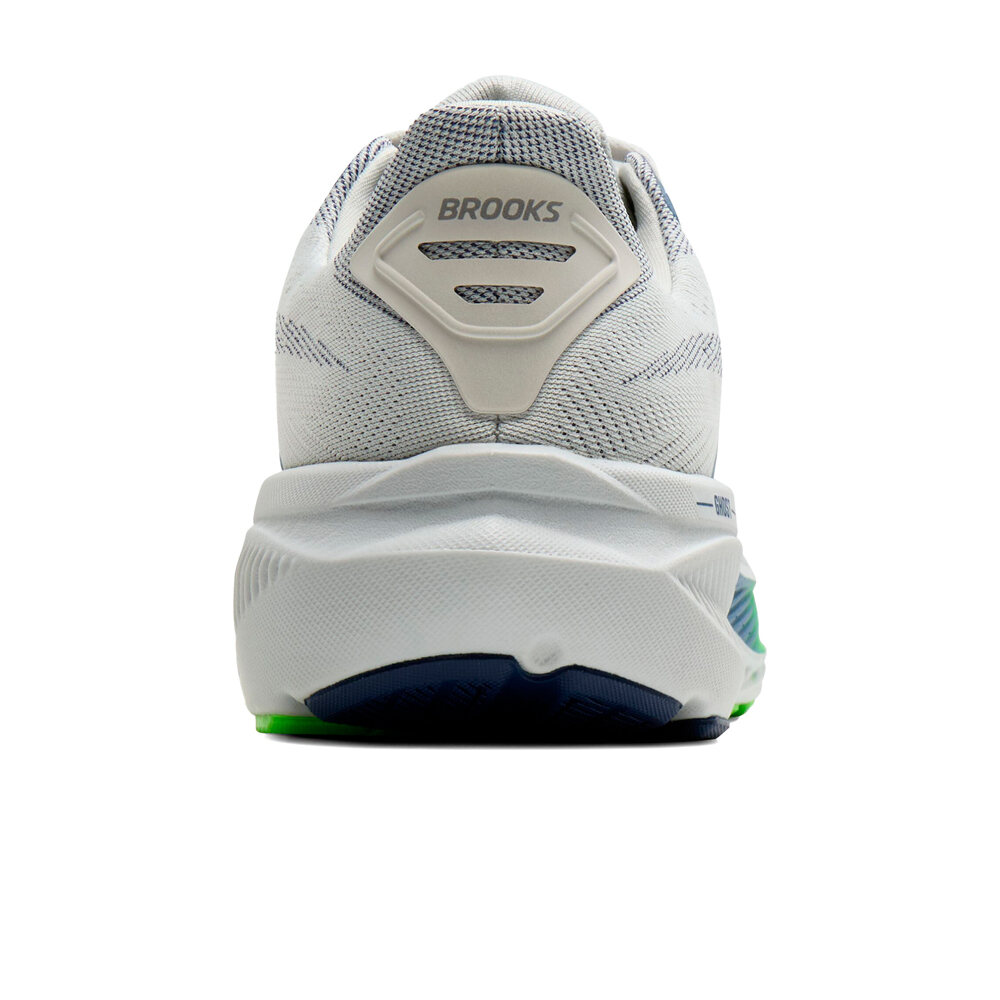 Brooks zapatilla running hombre GHOST 17 GRIS vista trasera