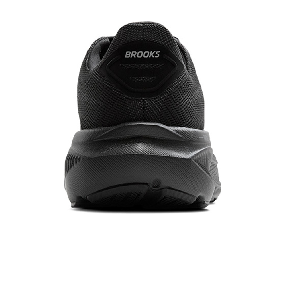 Brooks zapatilla running hombre GHOST 17 NEGRO vista trasera