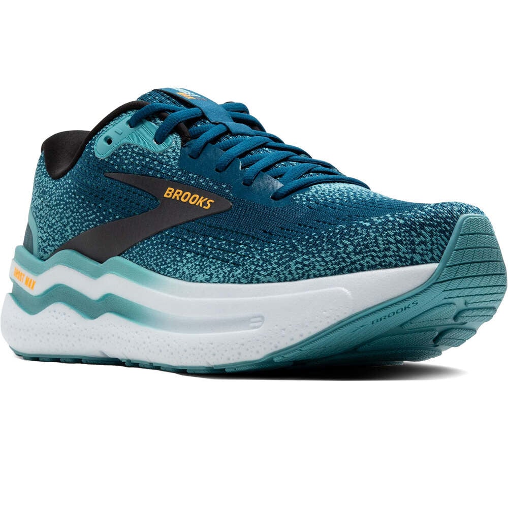 Brooks zapatilla running hombre GHOST MAX 2 AZUL lateral interior