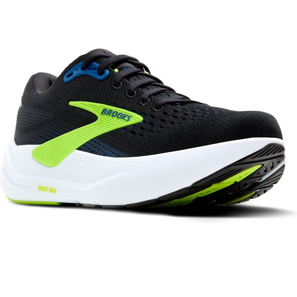 Brooks zapatilla running hombre GHOST MAX 3 NEGRO lateral interior