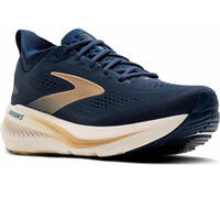 Brooks zapatilla running hombre GLYCERIN 23 AZUL lateral interior