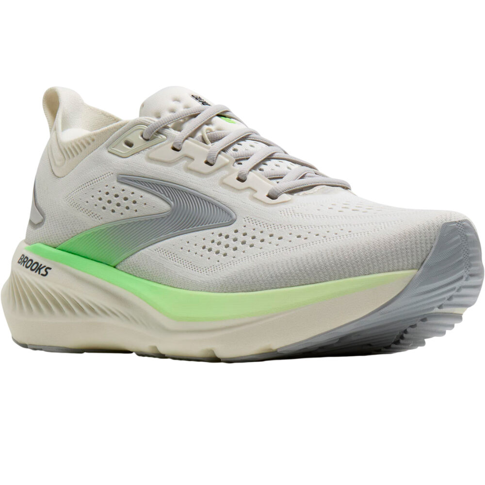 Brooks zapatilla running hombre GLYCERIN 23 BLANCO lateral interior