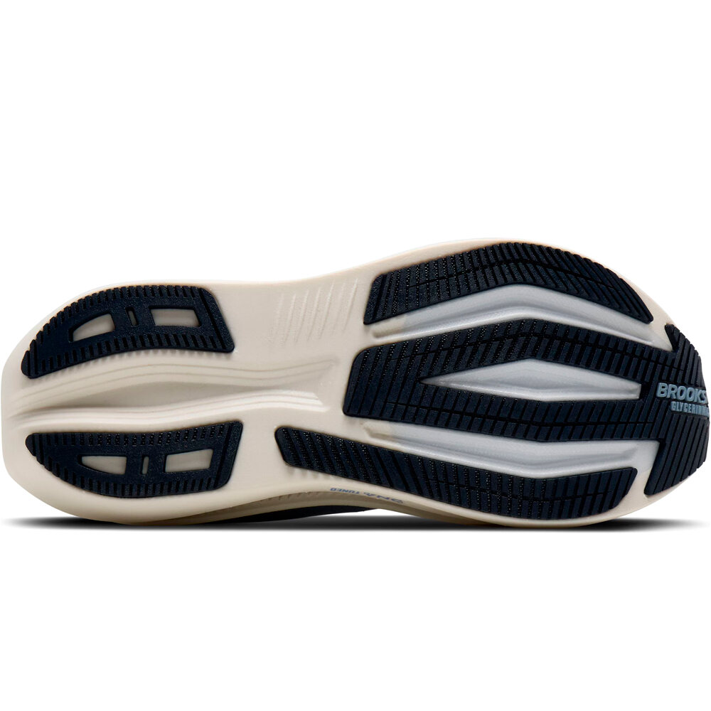 Brooks zapatilla running hombre GLYCERIN MAX 2 AZUL vista superior