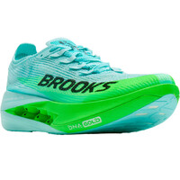 Brooks zapatilla running hombre HYPERION ELITE 5 VERDE lateral interior