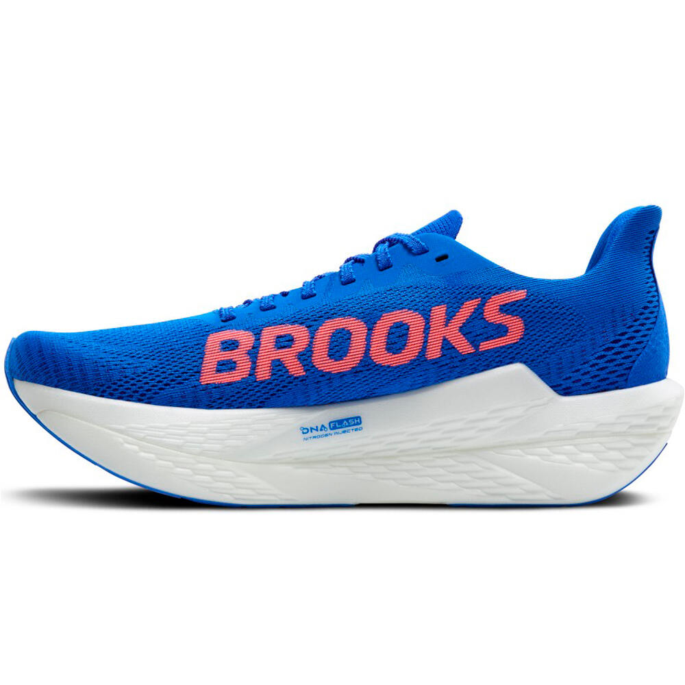 Brooks zapatilla running hombre HYPERION MAX 2 AZUL puntera